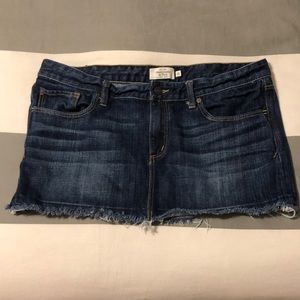 Abercrombie and Fitch denim skirt, size 12